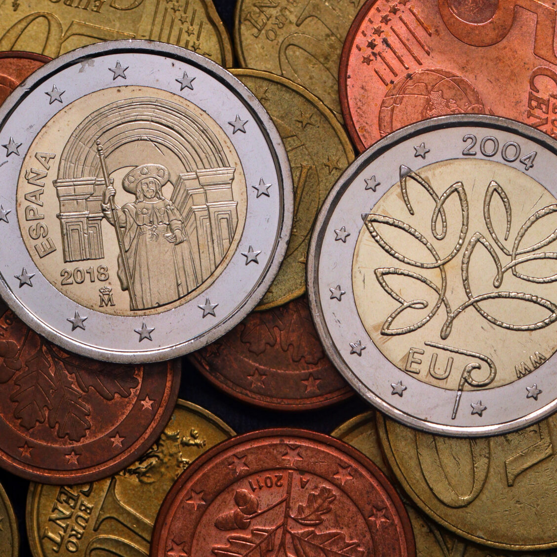 Seltene 2 Euro Stcke
